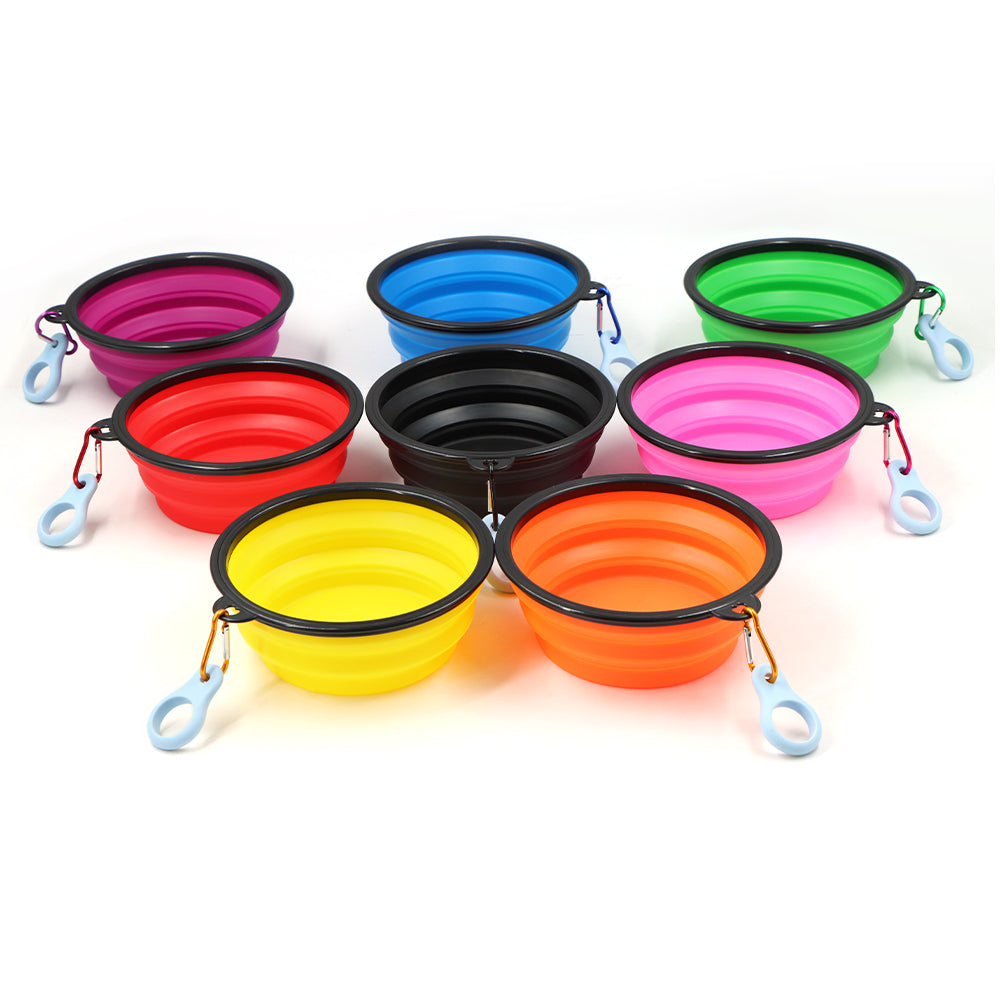 Collapsible Travel Bowl With Clip