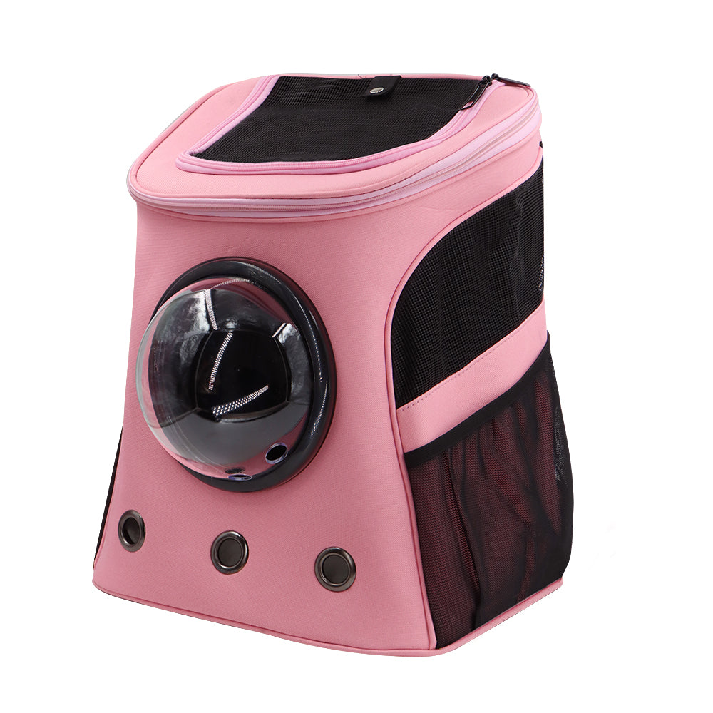 NEW Team Cats™ Cat Carrier Backpack For Small & Large Cats With Bubble Window, Breathable Mesh Vent, & Adjustable Straps