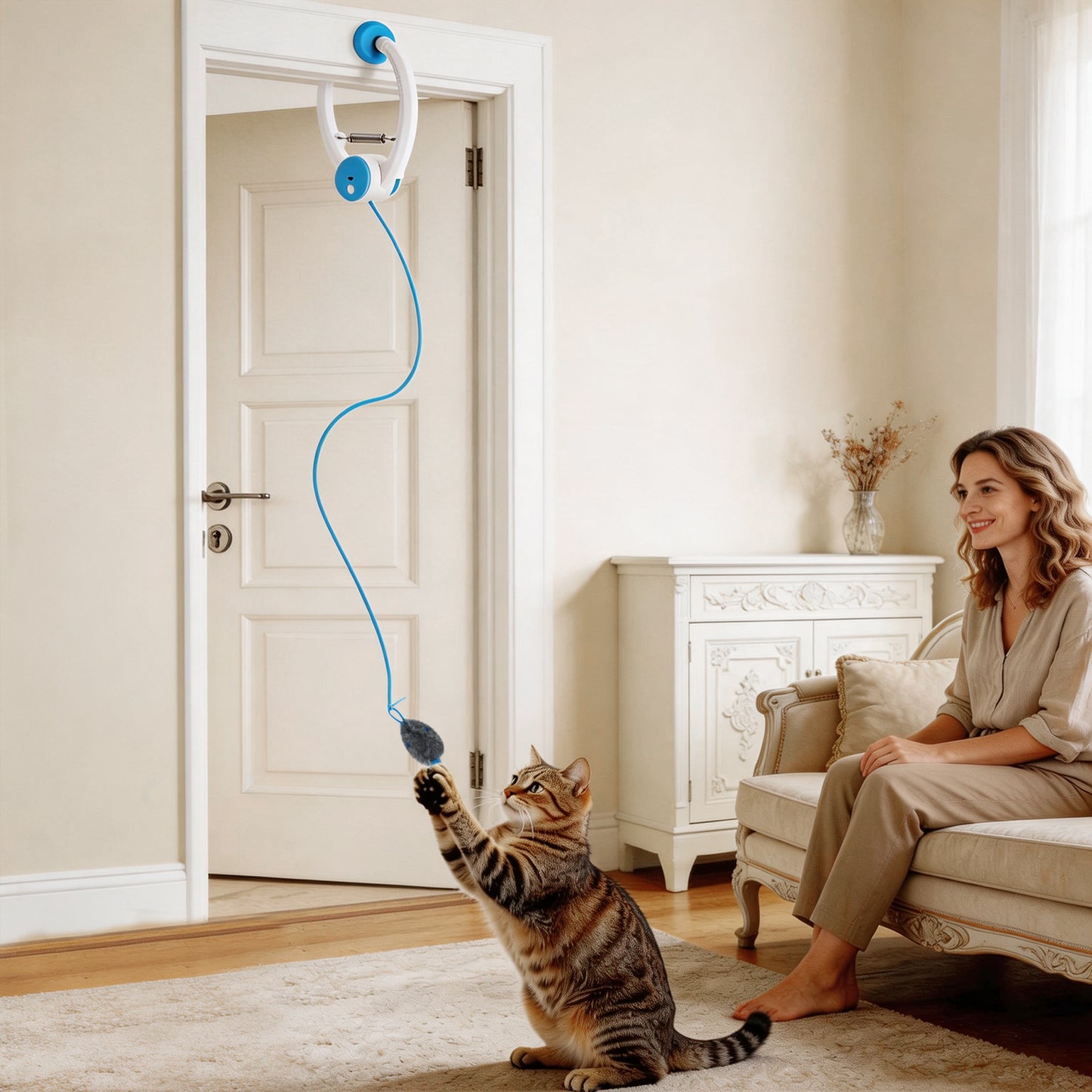 Interactive Cat Toy for Enrichment Training