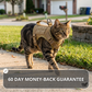 NEW Team Cats™ Adjustable Cat Harness With 2 Quick-Release Buckles, Easy-Grab Top Handle, Hook & Loop Panels, & Adjustable Straps