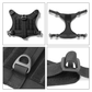 NEW Team Cats™ Adjustable Cat Harness With 2 Quick-Release Buckles, Easy-Grab Top Handle, Hook & Loop Panels, & Adjustable Straps