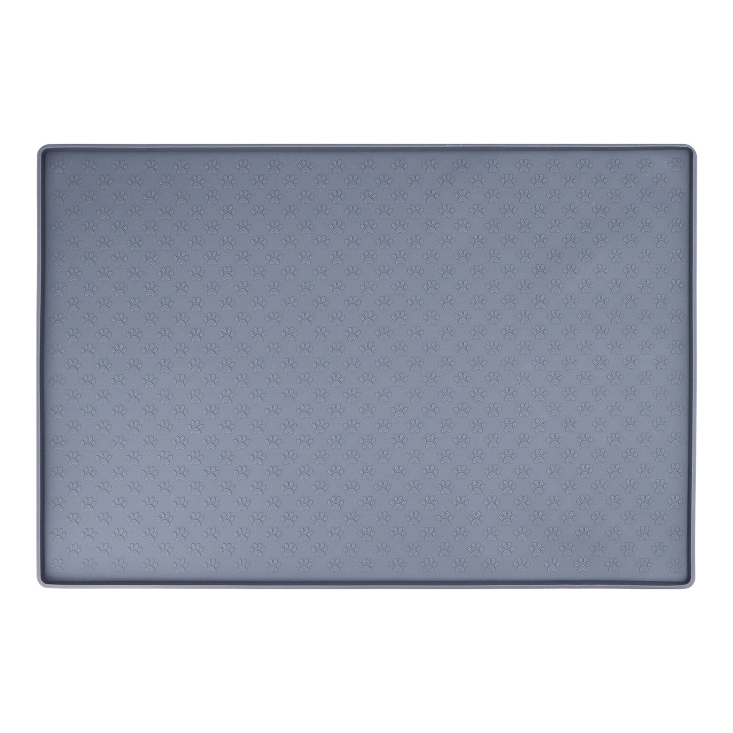 Non-Slip Cat Feeder Mat with Raised Edges