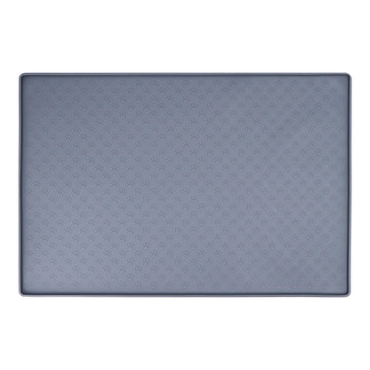 Non-Slip Cat Feeder Mat with Raised Edges