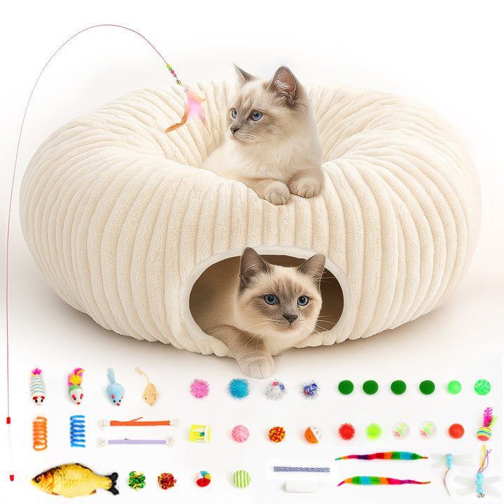 Premium Cat Tube Play Tunnel