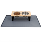 Elevated Food-Grade Feeder Stand With Stainless Steel Cat Bowls (Vet-Recommended!)
