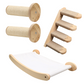 Cat Climbing Wall Furniture Set with Mounts, Shelves, Ladders, Perches, & Scratch Pads