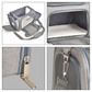 NEW Team Cats™ Cat Safety Carrier Bag For Small & Large Cats With Airline Compliant Sizing, Breathable Mesh Vents, & Adjustable Shoulder Strap