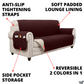 NEW Machine-Washable, Dryer-Safe Furniture Protector Couch Cover With Side Pockets & Back Straps (+2-In-1 Reversible Colors!)