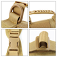 NEW Team Cats™ Adjustable Cat Harness With 4 Quick-Release Buckles, Easy-Grab Top Handle, Hook & Loop Panels, & Adjustable Straps