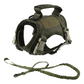 NEW Team Cats™ Adjustable Cat Harness With 4 Quick-Release Buckles, Easy-Grab Top Handle, Hook & Loop Panels, & Adjustable Straps