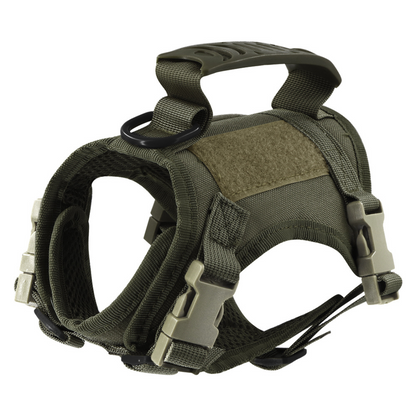 NEW Team Cats™ Adjustable Cat Harness With 4 Quick-Release Buckles, Easy-Grab Top Handle, Hook & Loop Panels, & Adjustable Straps