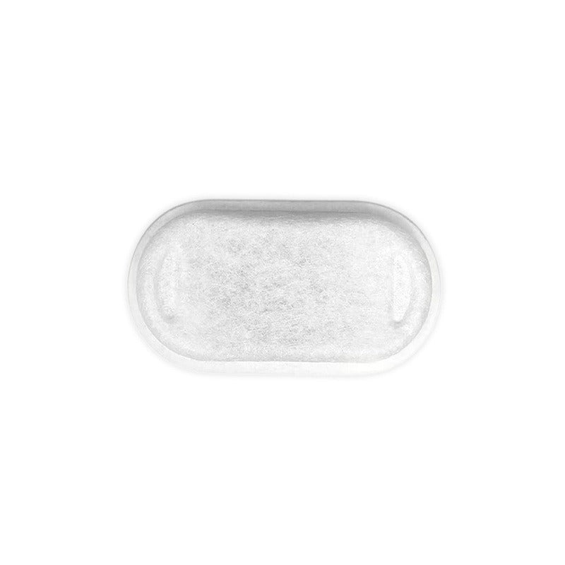One activated carbon filter pad, front