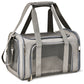 NEW Team Cats™ Cat Safety Carrier Bag For Small & Large Cats With Airline Compliant Sizing, Breathable Mesh Vents, & Adjustable Shoulder Strap
